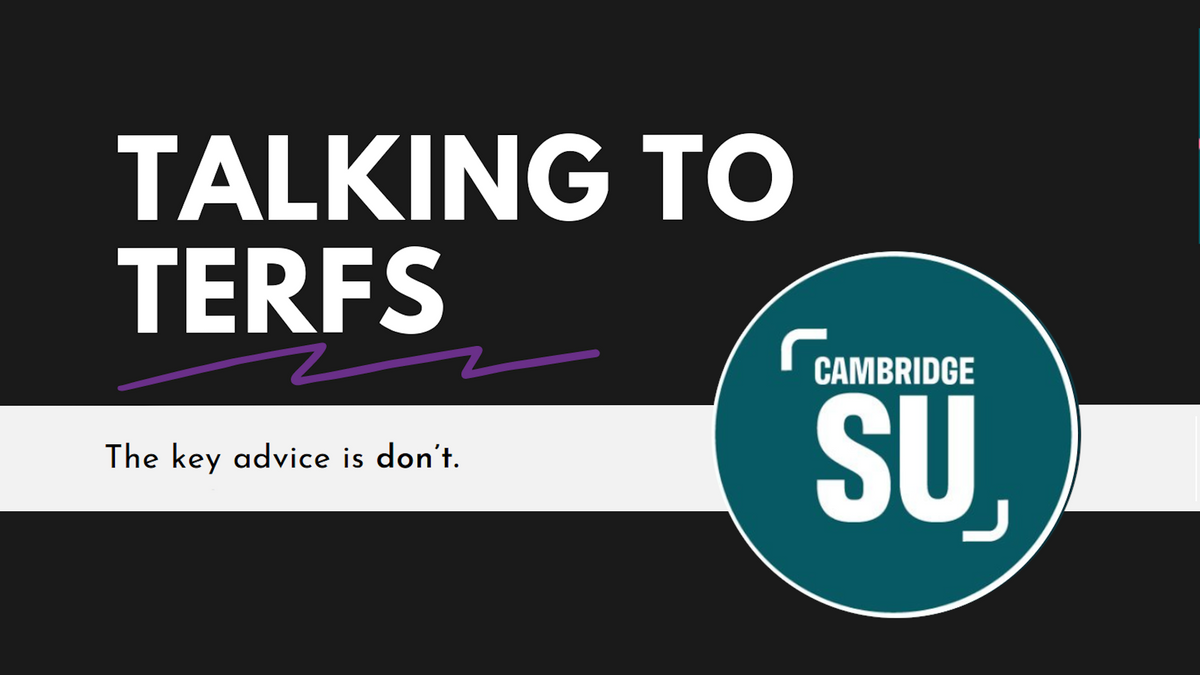 'How to Spot Terfs' Guide Released by Cambridge University Student Union