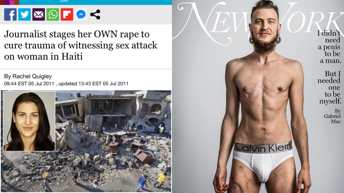 NY Mag Runs Article By Trans Journalist Who Previously Staged Own "Rape"
