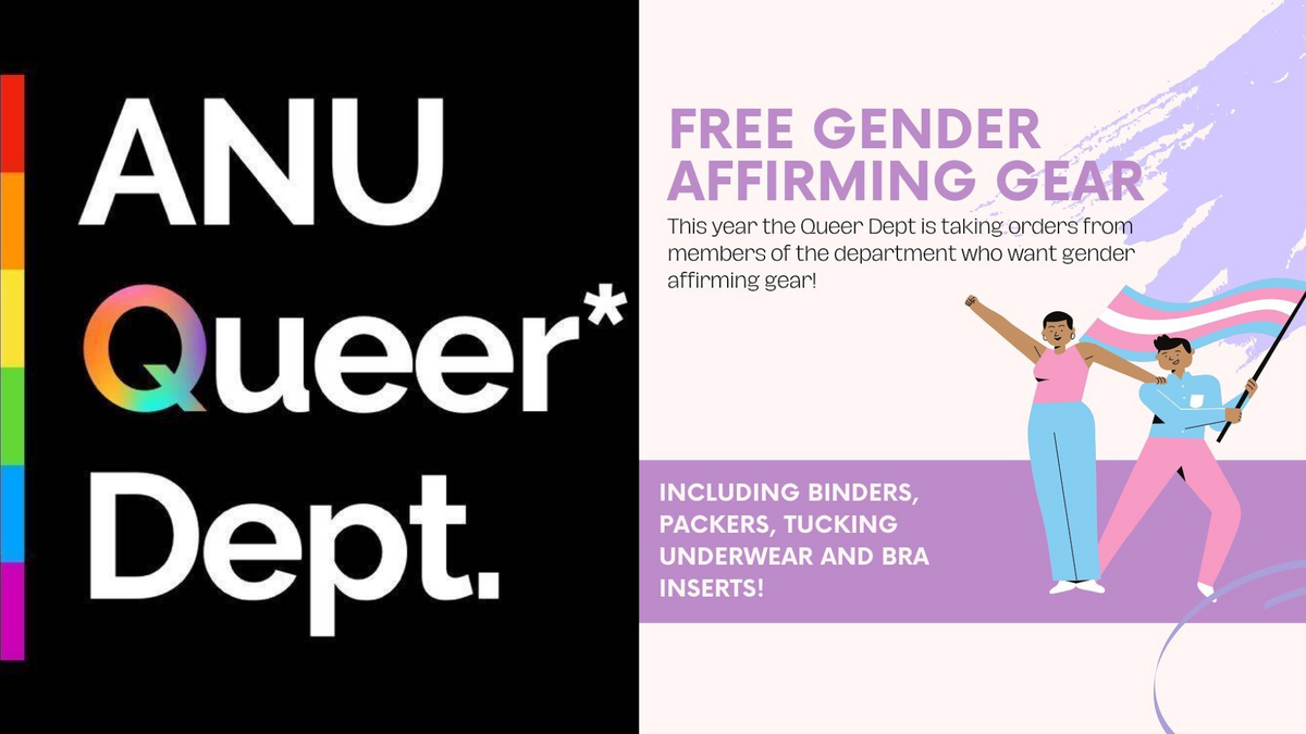 Australian National Uni Students’ Association Offers Binders, Tucking Underwear to Students