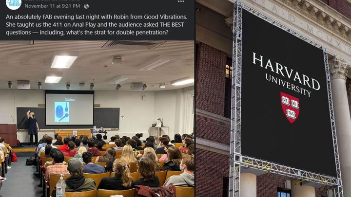 Harvard Hosted BDSM Tutorials, Anal and Orgy Workshops